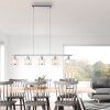 Leuchten-Direkt ACCOR Hanglamp Zilver, 5-lichts