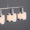 Leuchten-Direkt ACCOR Hanglamp Zilver, 5-lichts