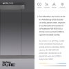 Paul Neuhaus PURE-MOTO-RISE Hanglamp LED Grijs, 3-lichts, Afstandsbediening