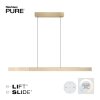 Paul Neuhaus PURE-MOTO-RISE Hanglamp LED Goud, 3-lichts, Afstandsbediening