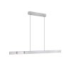 Paul Neuhaus PURE-MOTO-RISE Hanglamp LED Zilver, 3-lichts, Afstandsbediening