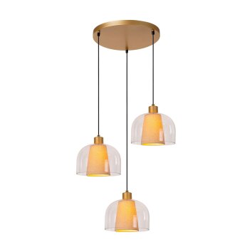 Lucide GUNHILD Hanglamp Goud, Messing, 3-lichts