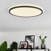 Hooper Plafondpaneel LED Zwart, 1-licht