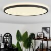 Hooper Plafondpaneel LED Zwart, 1-licht