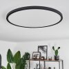 Hooper Plafondpaneel LED Zwart, 1-licht