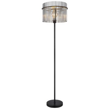 Globo GORLEY Staande lamp Zwart, 1-licht