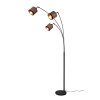 Reality DAVOS Staande lamp Taupe, 3-lichts