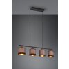 Reality DAVOS Hanglamp Taupe, 4-lichts