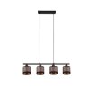 Reality DAVOS Hanglamp Taupe, 4-lichts