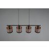 Reality DAVOS Hanglamp Taupe, 4-lichts