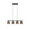 Reality DAVOS Hanglamp Taupe, 4-lichts