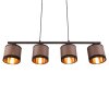 Reality DAVOS Hanglamp Taupe, 4-lichts