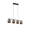 Reality DAVOS Hanglamp Taupe, 4-lichts