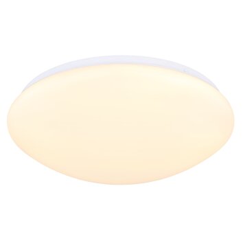 Globo GWENDOLIN Plafondlamp LED Wit, 1-licht