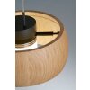 Fischer & Honsel SHINEWOOD Hanglamp LED Zwart, 3-lichts