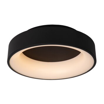 Lucide MIRAGE Plafondlamp LED Zwart, 1-licht