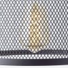 Brilliant Maze Hanglamp Zwart, 1-licht