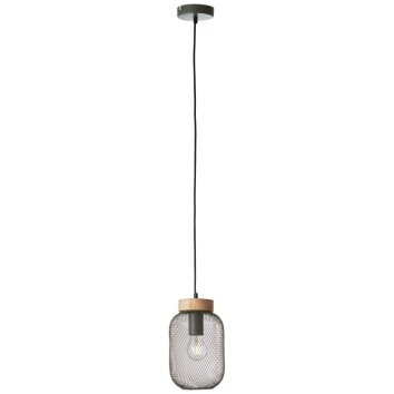 Brilliant Giada Hanglamp Hout licht, 1-licht