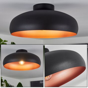 Guayo Plafondlamp Zwart, 1-licht