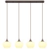 Globo MAXY Hanger Mokka, 4-lichts