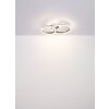 Globo GROUNI Plafondlamp LED Titan, 1-licht, Afstandsbediening