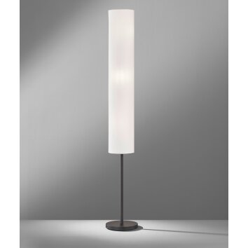 Fischer & Honsel Ramas Staande lamp Zwart, 3-lichts