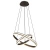 Globo GROUNI Hanger LED Titan, 1-licht, Afstandsbediening