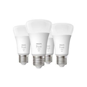 Philips Hue Set van 4 E27 LED 9 Watt 2700 Kelvin 800 Lumen