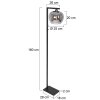 Steinhauer Lotus Staande lamp, 1-licht