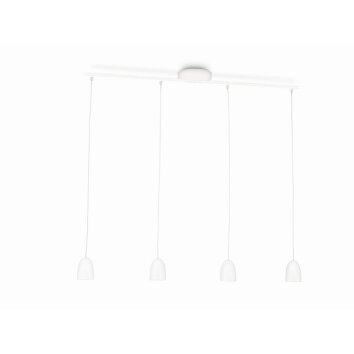 Philips myLiving WOLGA Hanglamp LED Wit, 4-lichts