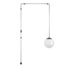 Eglo RONDO Hanger Zwart, 1-licht