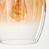 Vevino Hanglamp Glas 20cm Duidelijk, 3-lichts