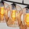 Vevino Hanglamp Glas 20cm Amber, 3-lichts