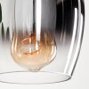 Vevino Hanger Glas 15 cm Duidelijk, Rookkleurig, 1-licht