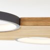 Brilliant Cheesy Plafondlamp LED Zwart, 1-licht