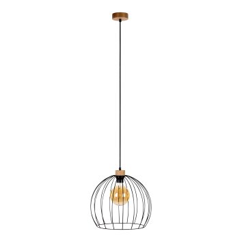 Lecueder Hanglamp Hout licht, 1-licht