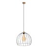 Lecueder Hanglamp Hout licht, 1-licht