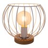 Lecueder Plafondlamp Hout licht, 1-licht