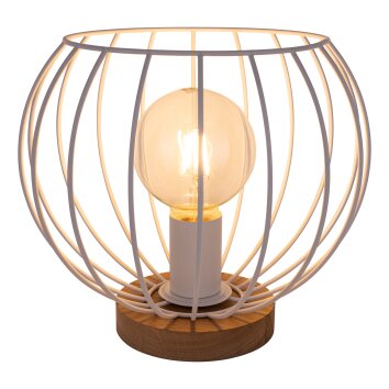 Lecueder Plafondlamp Hout licht, 1-licht