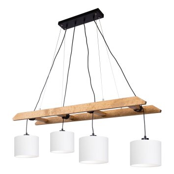 Amaichá Hanglamp Natuurlijke kleuren, 4-lichts