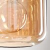 Lauden Hanger Glas 20cm Amber, 1-licht