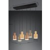 Trio AGUDO Hanglamp Zwart, 6-lichts