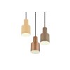 Trio AGUDO Hanglamp Zwart, 3-lichts