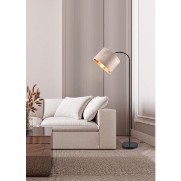 Trio JULIETA Staande lamp Zwart, 1-licht