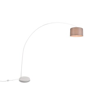 Trio MANSUR Staande lamp Wit, 1-licht