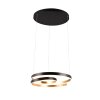 Trio Marnie Hanglamp LED Goud, Zwart, 1-licht