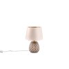 Reality ARIANA Tafellamp Beige, 1-licht