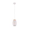 Reality BIDAR Hanglamp Natuurlijke kleuren, Wit, 1-licht