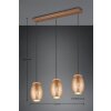 Reality BIDAR Hanglamp Bruin, Natuurlijke kleuren, 3-lichts