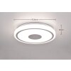 Reality BUNDA Plafondlamp LED Chroom, 1-licht